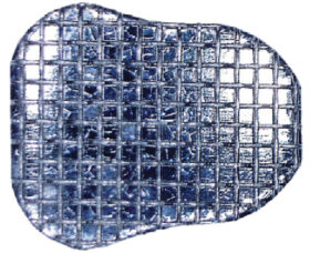 a00402 biturbo bondable lingual attachment mesh base