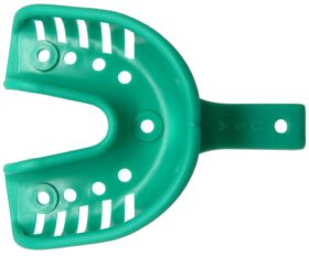 fidtl16 first impression rim lock disposable impression trays green