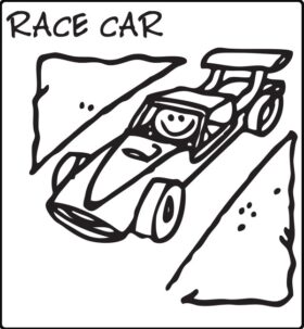 j01132 elastic race car